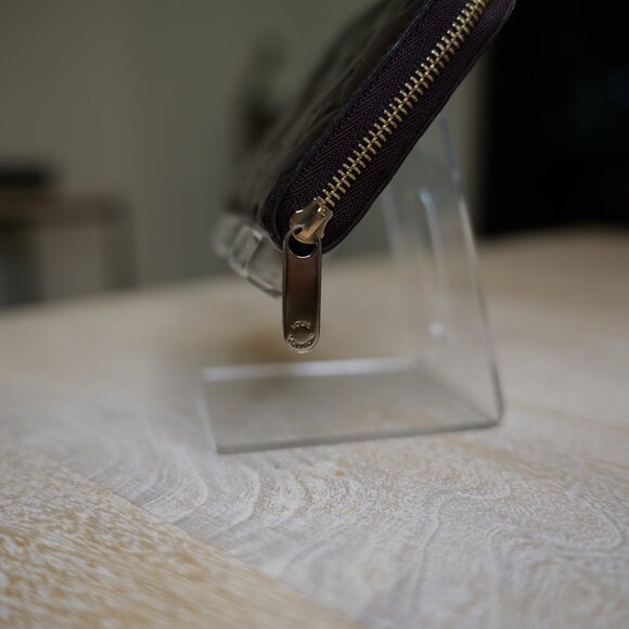 Louis Vuitton 2011 Vernis Amarante Patent Leather Zippy Compact Wallet - Picture 9 of 14